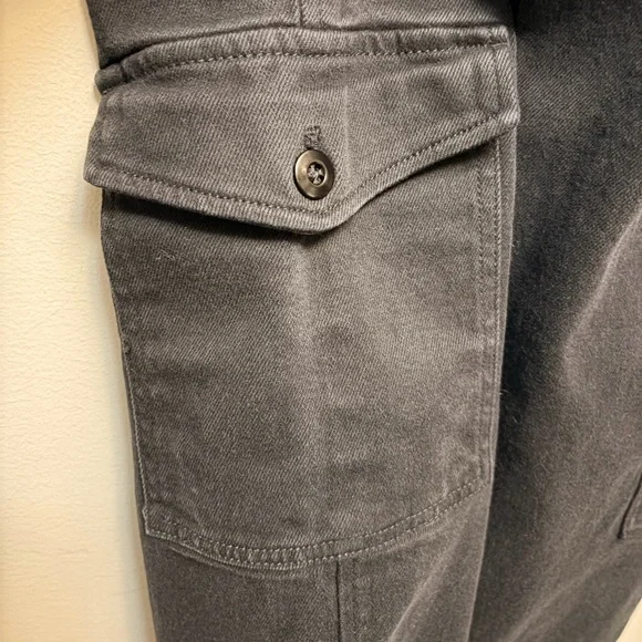 WILFRED FREE Modern Cargo Pants - Black - Picture 13 of 15